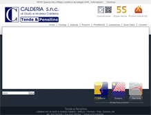 Tablet Screenshot of calderia.it